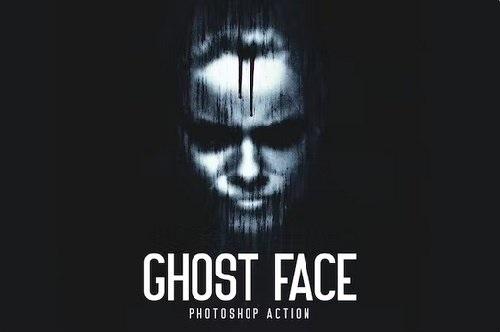 Ghost Face - Photoshop Action - 20862294