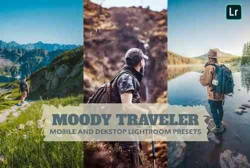 Moody Traveler Lightroom Presets Dekstop Mobile