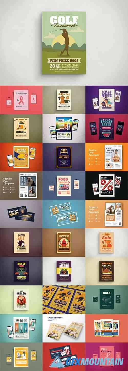 31 Flyer Templates Pack