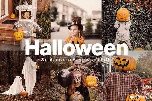 25 Halloween Lightroom Presets LUTs