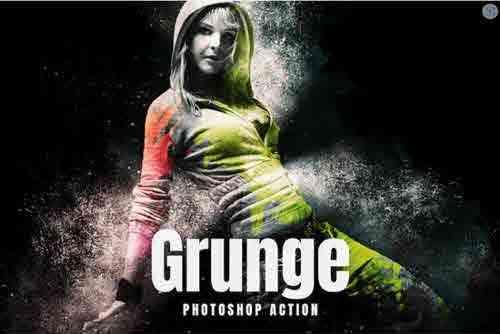 Grunge - Photoshop Action