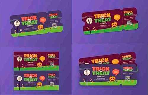Trick or Treat Ticket