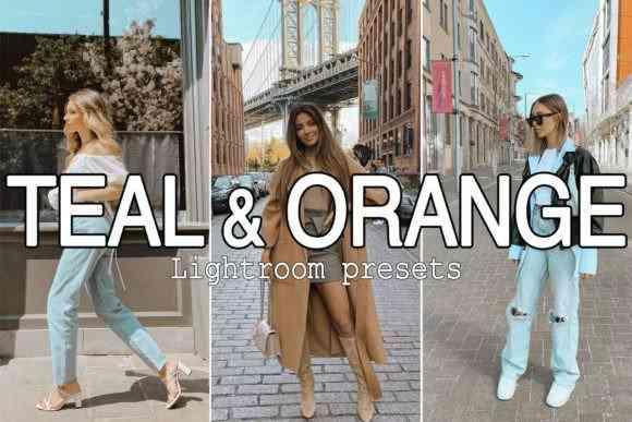 7 Teal & Orange Lightroom presets