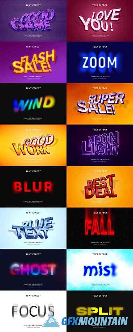 Special Awesome Text Effects Collection