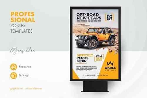 Off Road Poster Templates