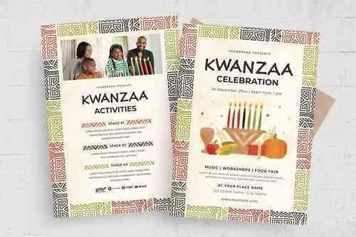 Kwanzaa Flyer Template