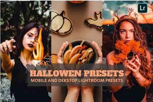 Halloween Presets Lightroom Presets Dekstop Mobile