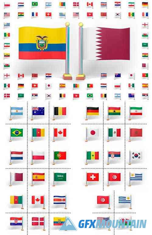 World Cup Flags 10844922