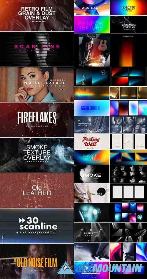 90+ Awesome Overlays Collection for Photoshop