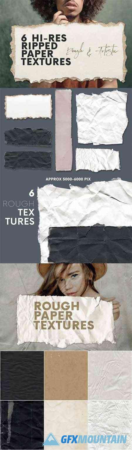 Ripped & Rough Paper Textures Collection