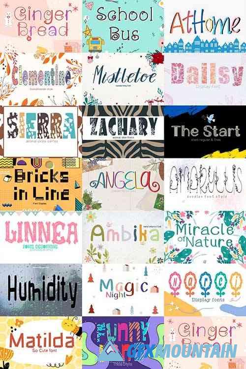 Ultimate Collection Font Set