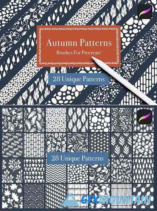 Autumn Pattern Brushes