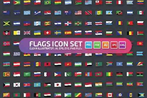 Flags Icon Set