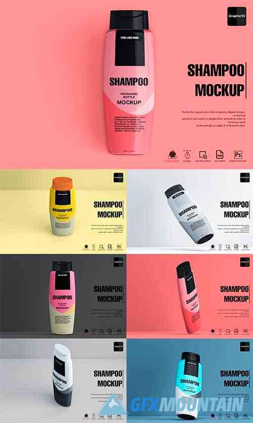 Shampoo bottle Mockup - 10889966