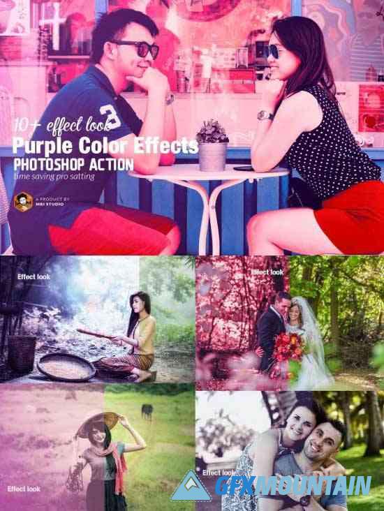 Purple Color Effects