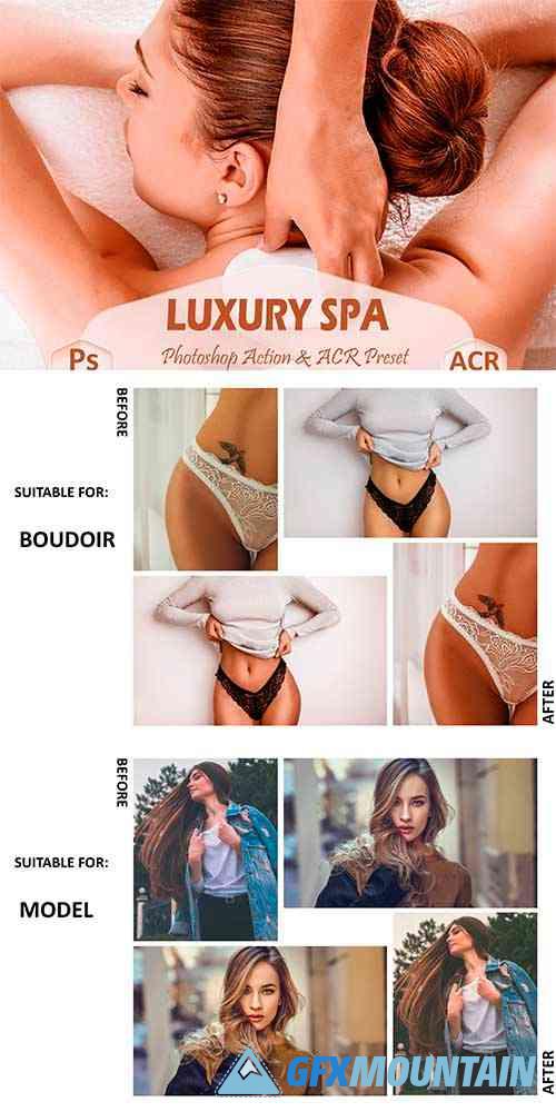 12 Luxury SPA Photoshop Actions And ACR Presets, Relaxing