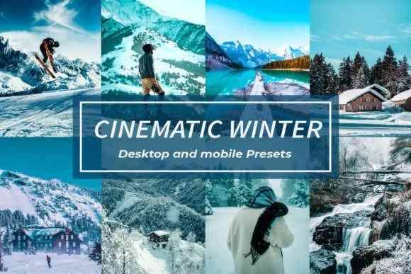 Cinematic Winter Lightroom Presets