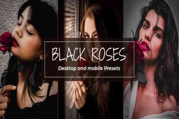 Black Roses Lightroom Presets