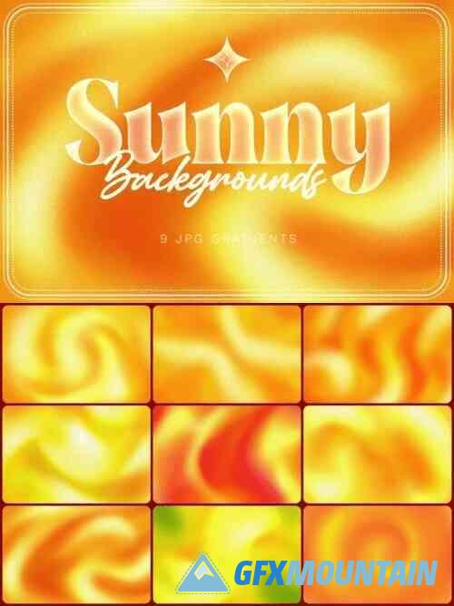 Sunny Gradient Backgrounds