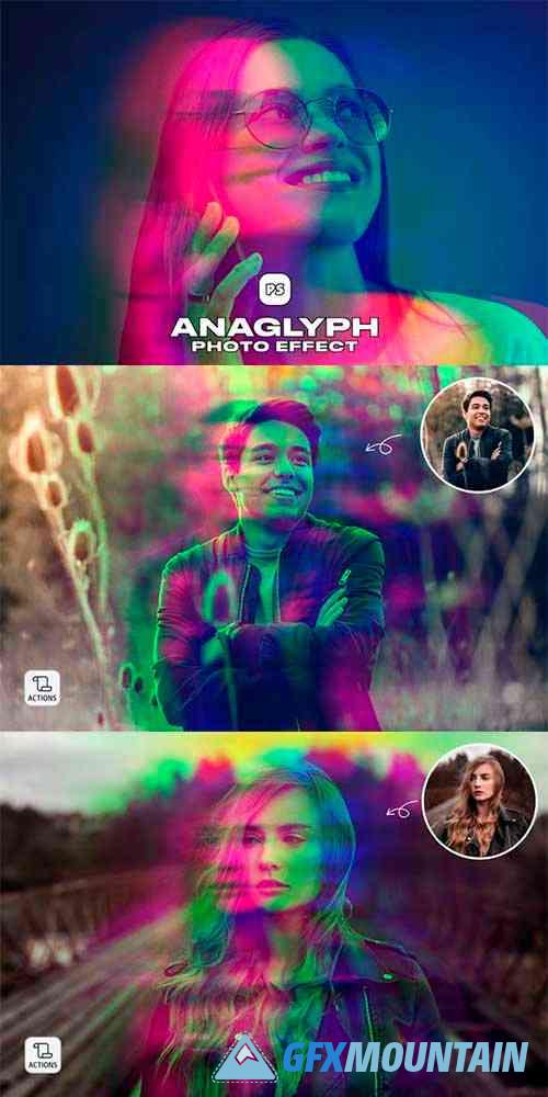 Anaglyph Photo Effect