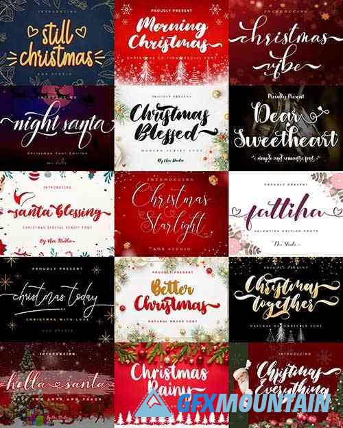 Special Christmas Font Bundle
