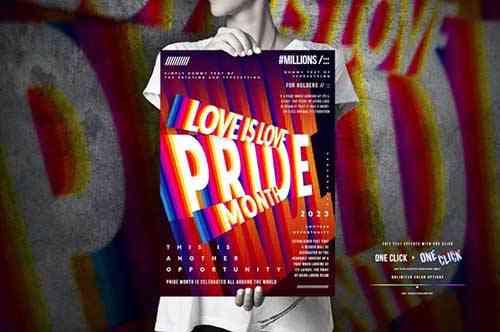 Pride Month - Big Poster Design