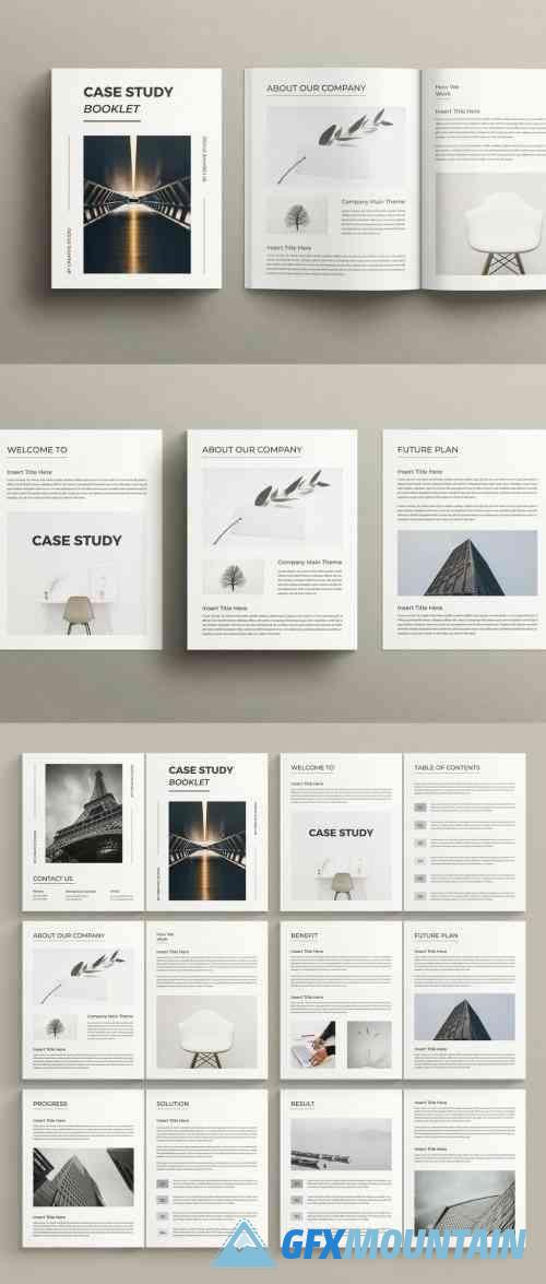 Case Study Booklet Layout