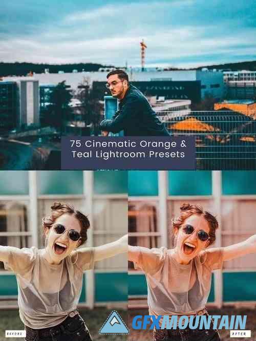 75 Cinematic Orange & Teal Lightroom Presets