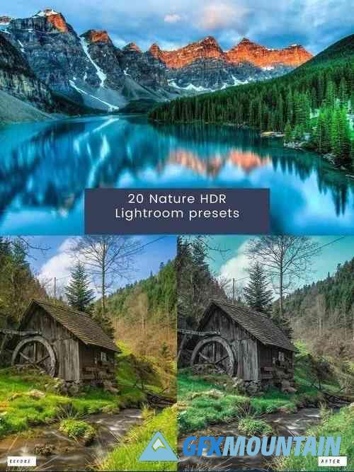 20 Nature HDR Lightroom presets