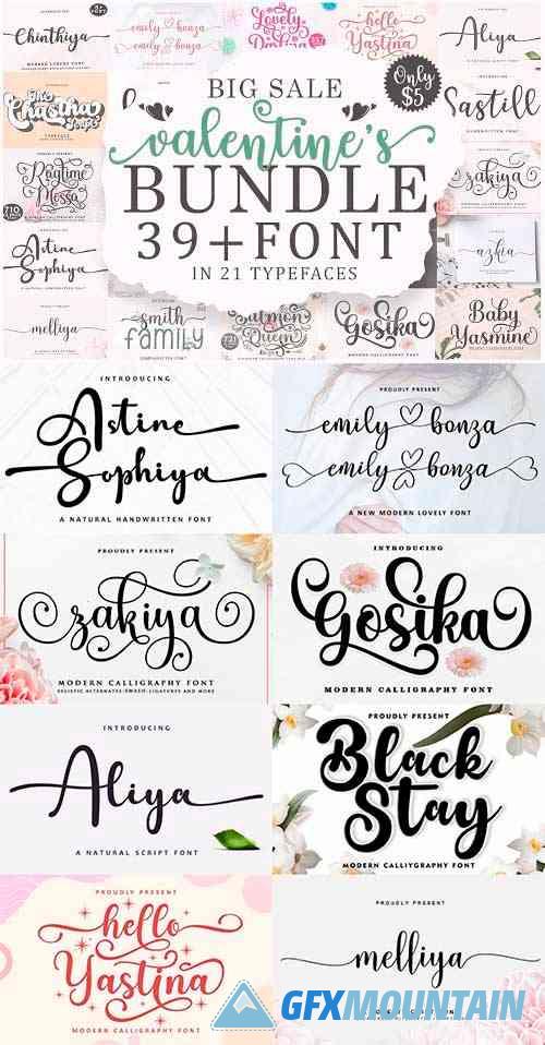 Valentine's Bundles - Calligraphy Bundle