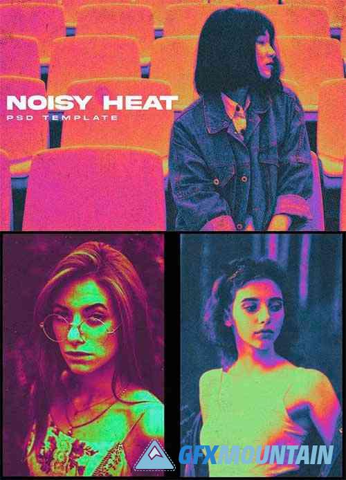 Noisy Heat Effect
