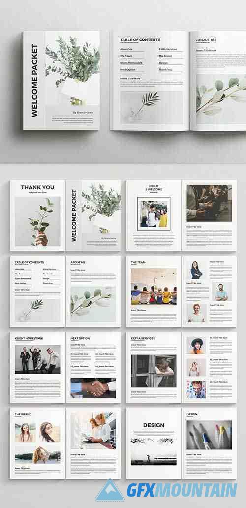 Client Welcome Layout Magazine