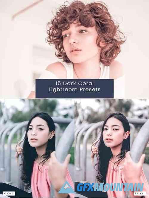 15 Dark Coral Lightroom Presets