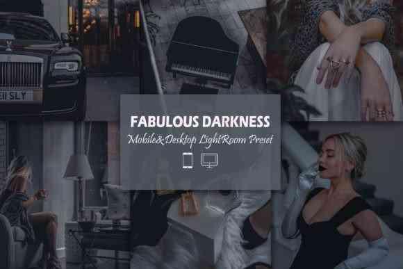 12 Fabulous Darkness Mobile & Desktop Lightroom Presets