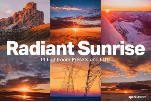 14 Radiant Sunrise Lightroom Presets and LUTs