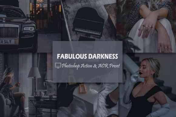 12 Fabulous Darkness Photoshop Actions And ACR Presets
