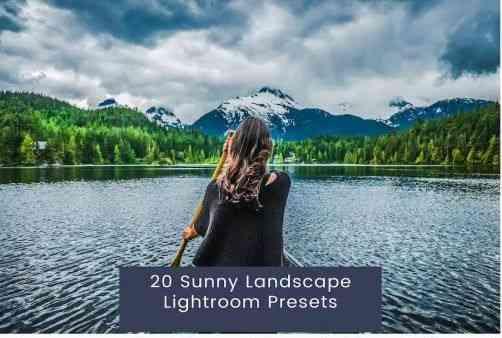 Sunny Landscape Lightroom Presets