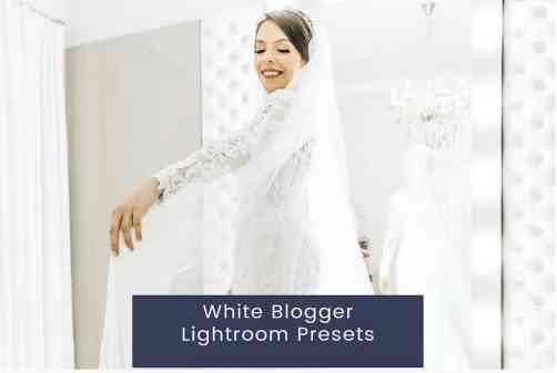 White Blogger Lightroom Presets