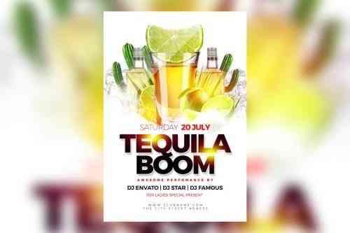 Tequila Party Flyer