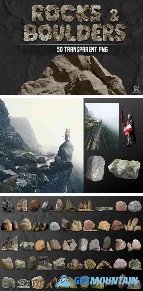 Rocks & Boulders Pack