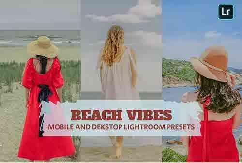 Beach Vibes Lightroom Presets Dekstop and Mobile