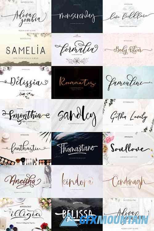 The Golden Font Collection