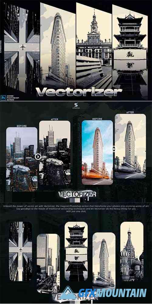 Vectorizer Photoshop Action