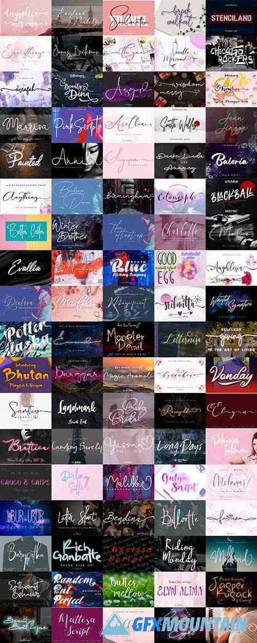 All Collections - Font Bundle