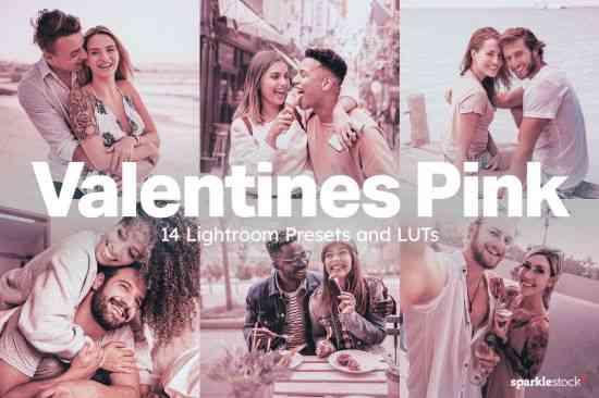 14 Valentines Pink Lightroom Presets