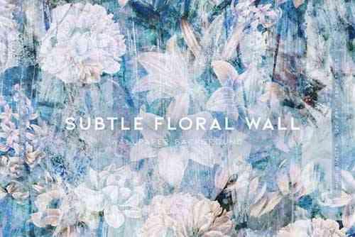 Subtle Floral Wall