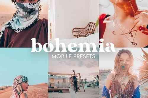 Bohemia Lightroom Mobile Presets