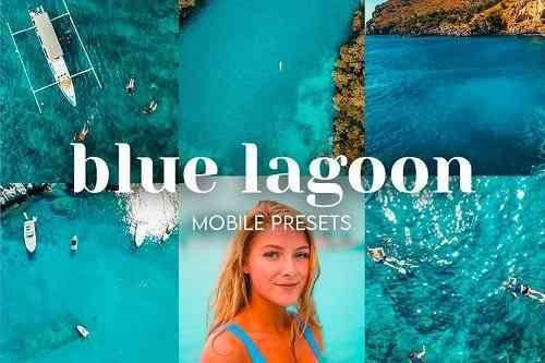 Blue Lagoon Lightroom Mobile Presets