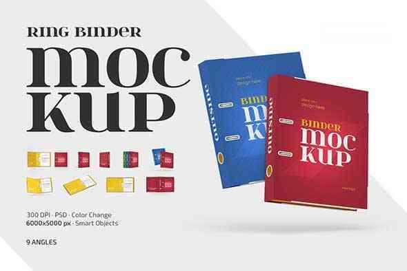 Ring Binder Mockup Set