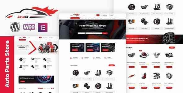Sayara v1.2.0 - Auto Parts Store WooCommerce WordPress Theme